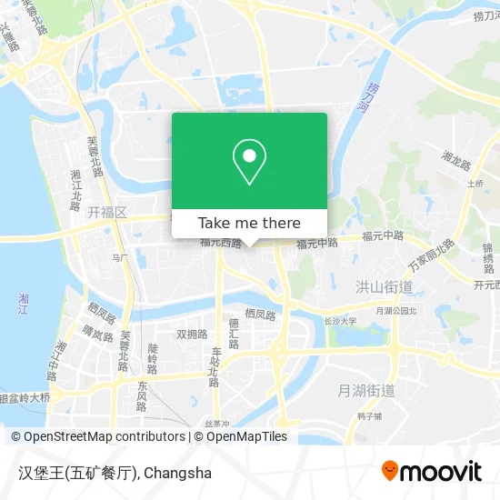 汉堡王(五矿餐厅) map