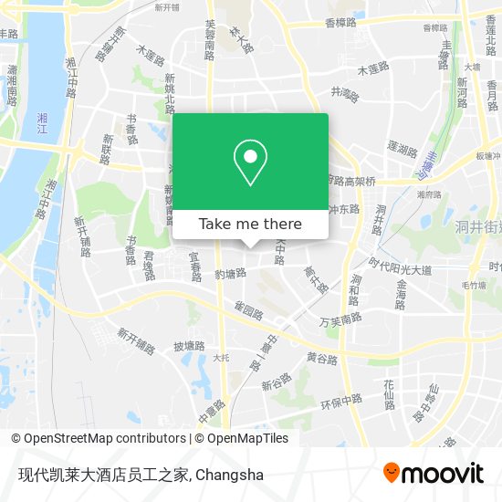 现代凯莱大酒店员工之家 map