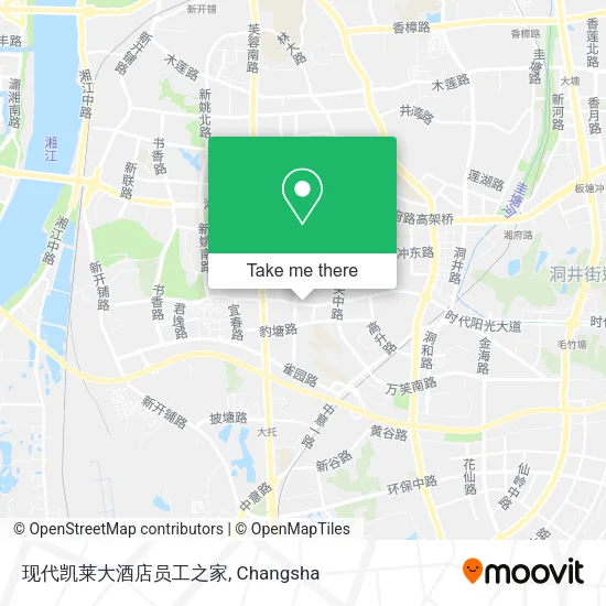 现代凯莱大酒店员工之家 map