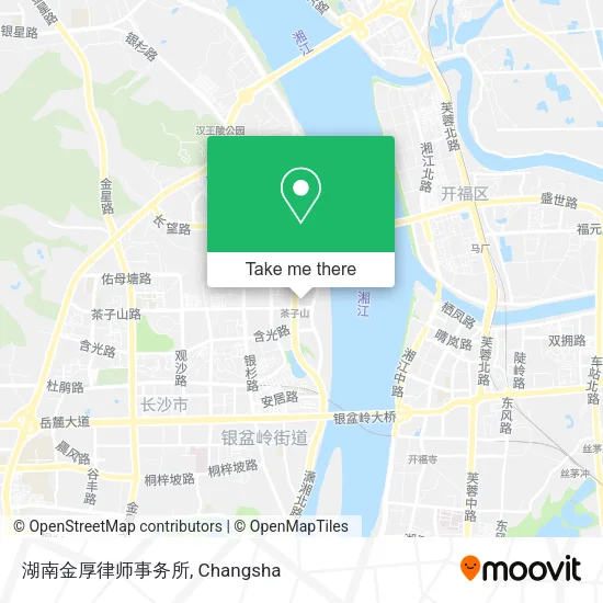 湖南金厚律师事务所 map