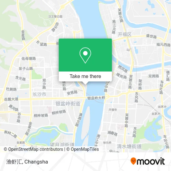 渔虾汇 map