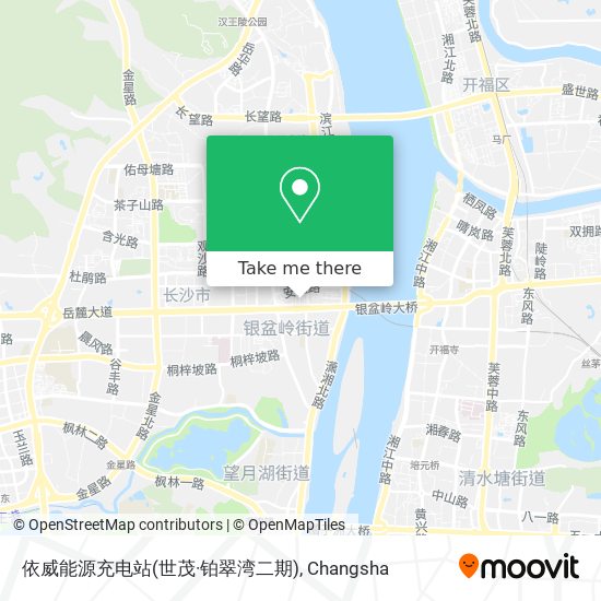 依威能源充电站(世茂·铂翠湾二期) map