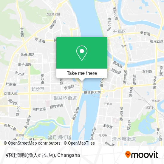 虾蛙滴咖(渔人码头店) map