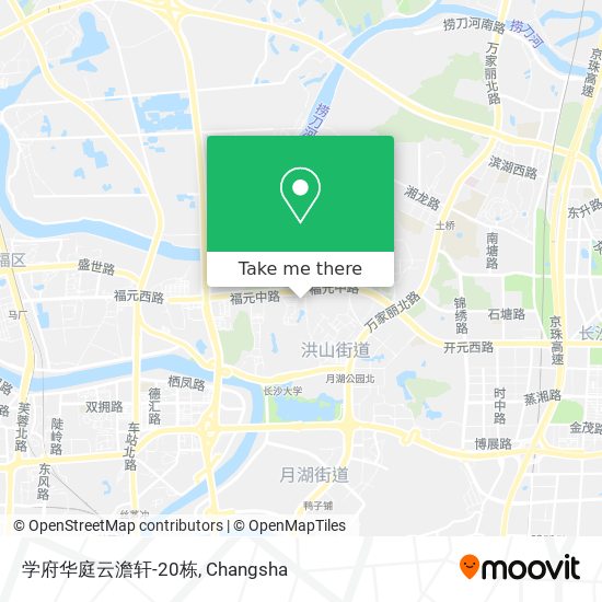 学府华庭云澹轩-20栋 map