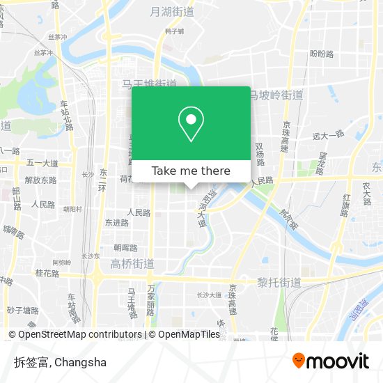 拆签富 map