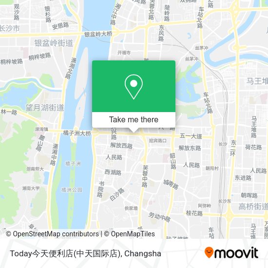 Today今天便利店(中天国际店) map