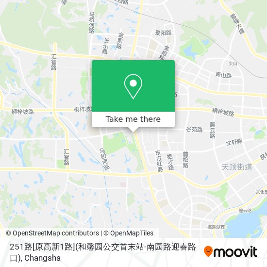 251路[原高新1路](和馨园公交首末站-南园路迎春路口) map