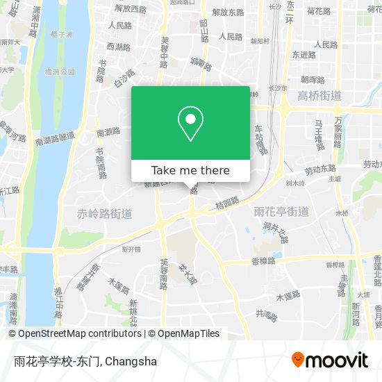 雨花亭学校-东门 map