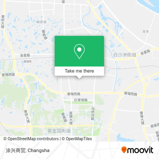 涂兴商贸 map