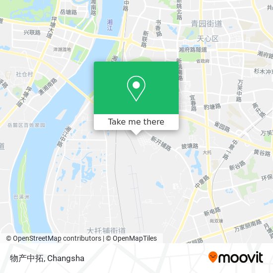 物产中拓 map