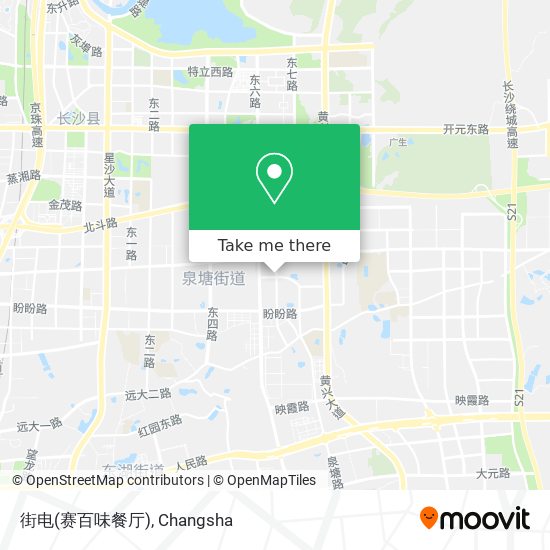 街电(赛百味餐厅) map