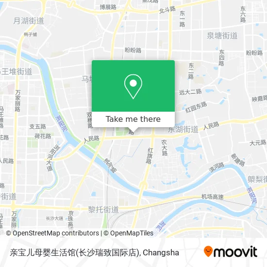 亲宝儿母婴生活馆(长沙瑞致国际店) map