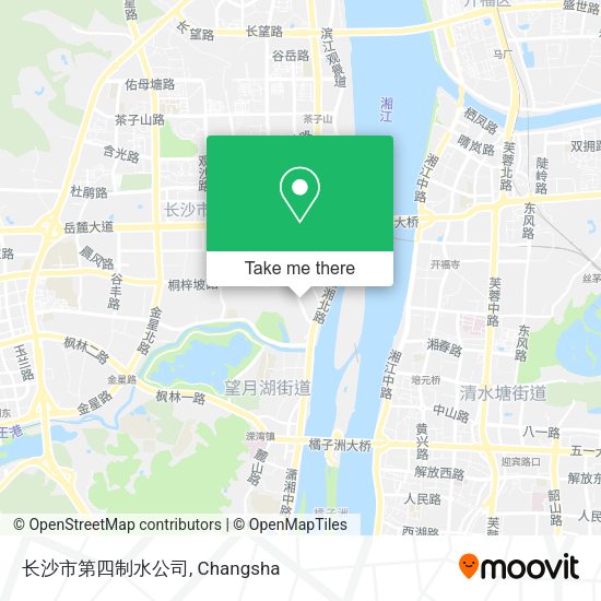 长沙市第四制水公司 map