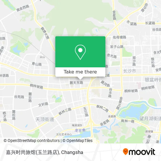 嘉兴时尚旅馆(玉兰路店) map