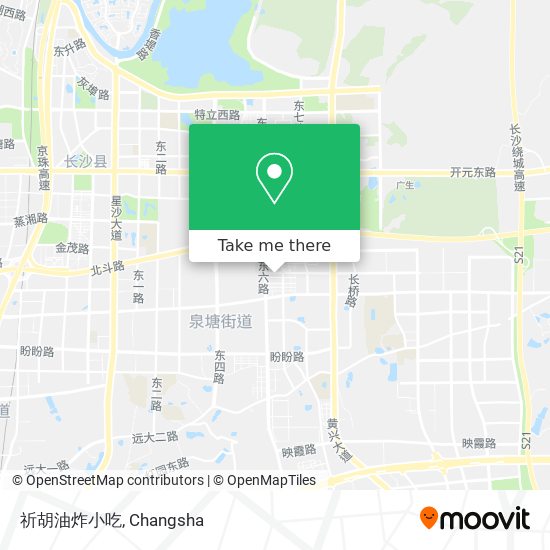 祈胡油炸小吃 map