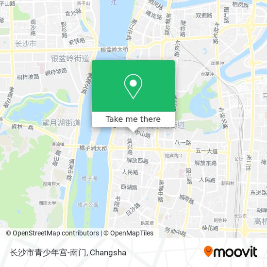 长沙市青少年宫-南门 map