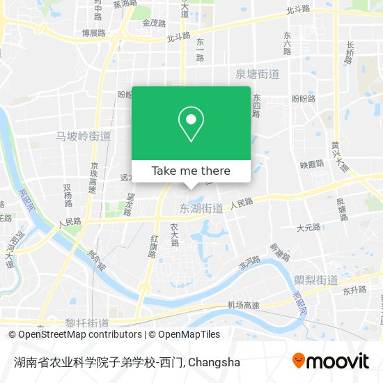 湖南省农业科学院子弟学校-西门 map