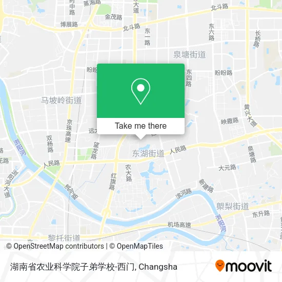 湖南省农业科学院子弟学校-西门 map