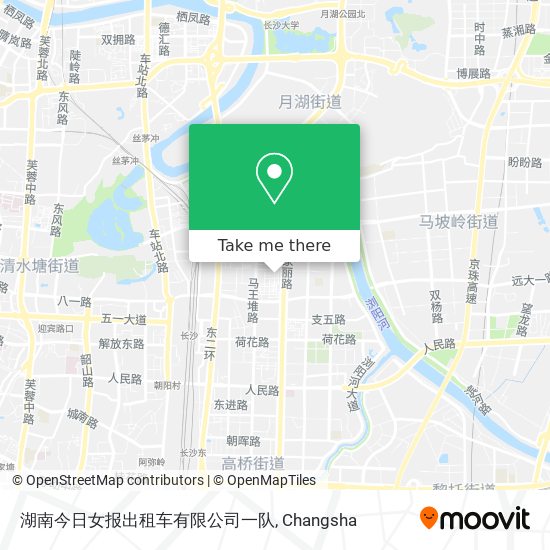 湖南今日女报出租车有限公司一队 map