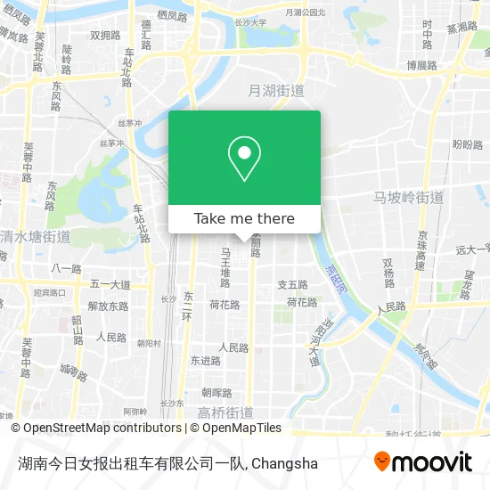 湖南今日女报出租车有限公司一队 map