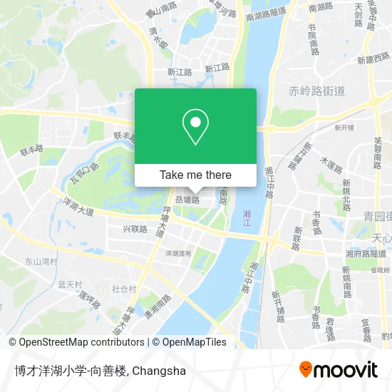 博才洋湖小学-向善楼 map