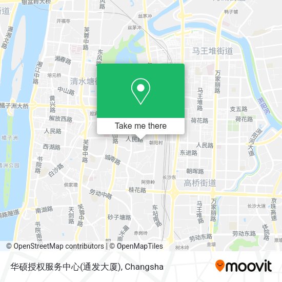 华硕授权服务中心(通发大厦) map