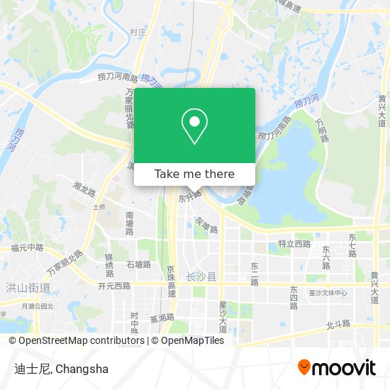 迪士尼 map