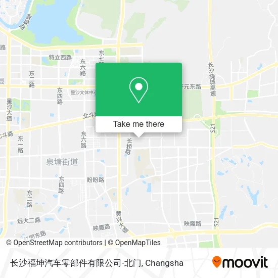 长沙福坤汽车零部件有限公司-北门 map