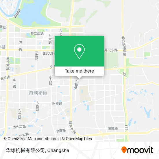 华雄机械有限公司 map