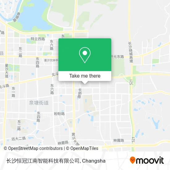 长沙恒冠江南智能科技有限公司 map