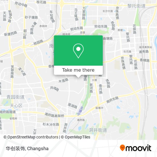 华创装饰 map