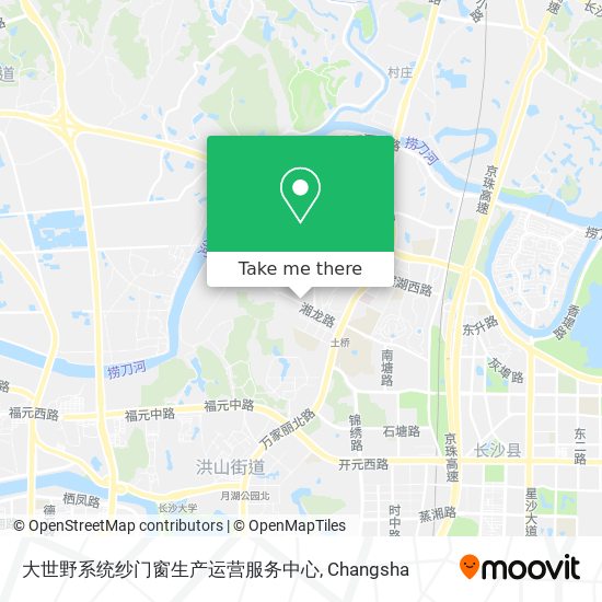 大世野系统纱门窗生产运营服务中心 map