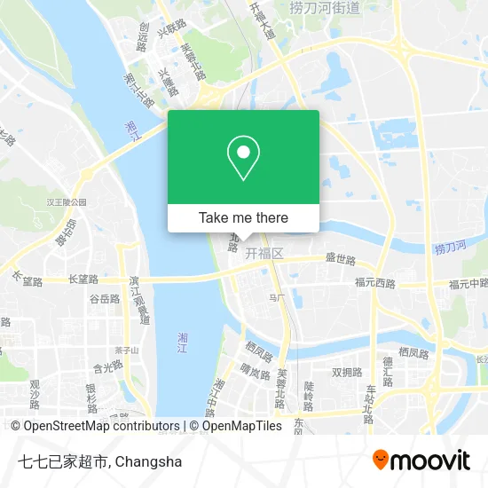 七七已家超市 map