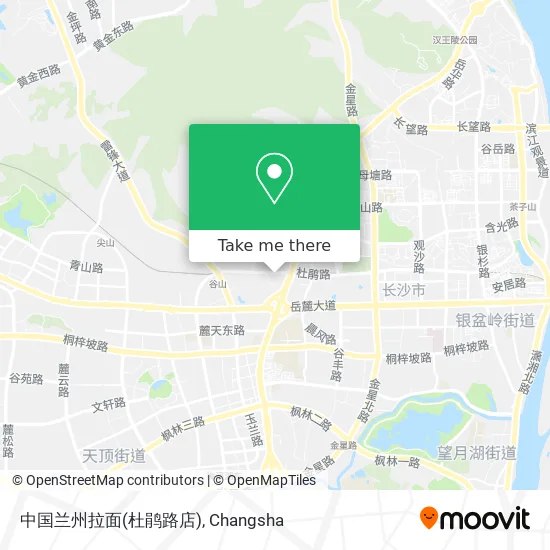 中国兰州拉面(杜鹃路店) map