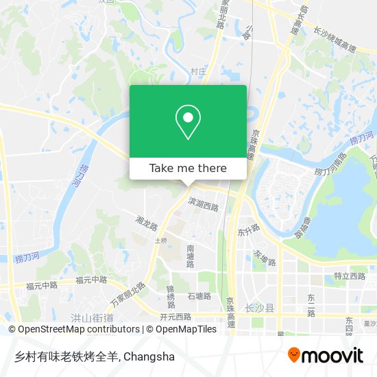 乡村有味老铁烤全羊 map