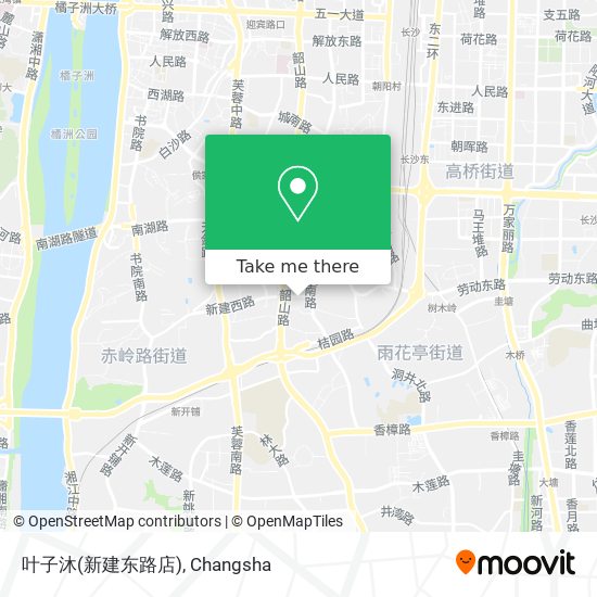 叶子沐(新建东路店) map