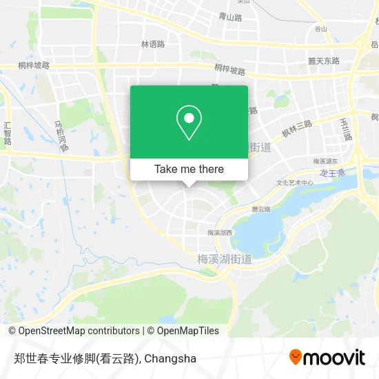 郑世春专业修脚(看云路) map