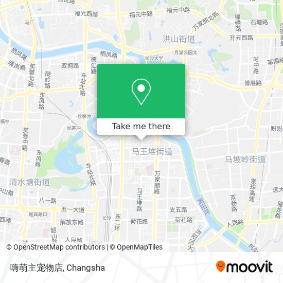 嗨萌主宠物店 map