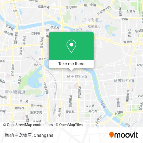 嗨萌主宠物店 map