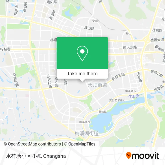 水荷塘小区-1栋 map