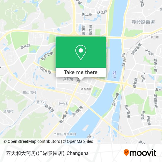 养天和大药房(洋湖景园店) map