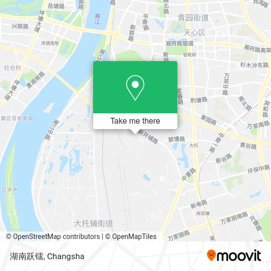 湖南跃镭 map