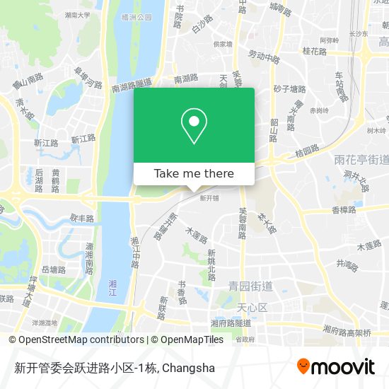 新开管委会跃进路小区-1栋 map