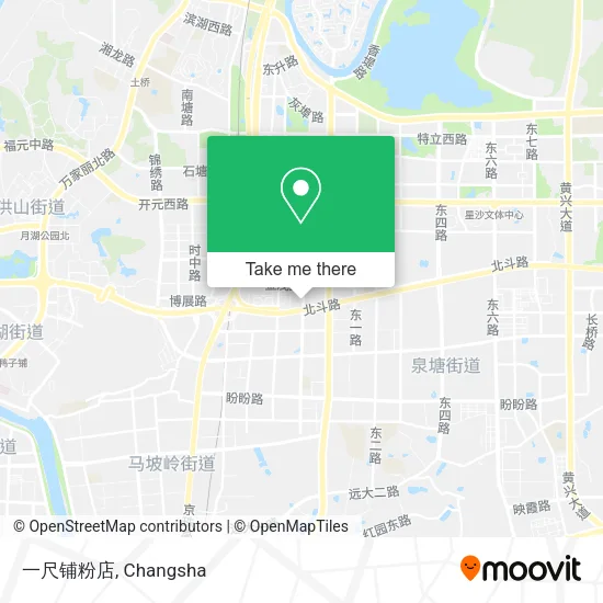 一尺铺粉店 map