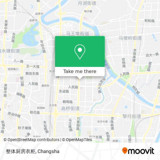 整体厨房衣柜 map