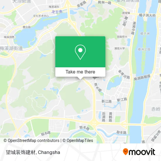 望城装饰建材 map