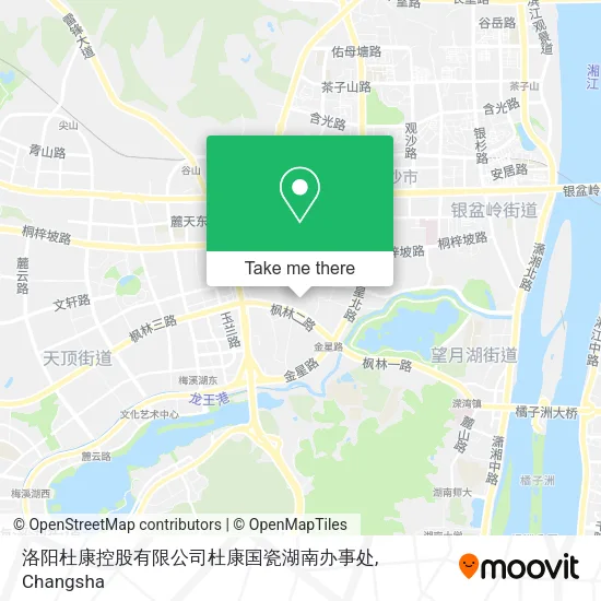 洛阳杜康控股有限公司杜康国瓷湖南办事处 map