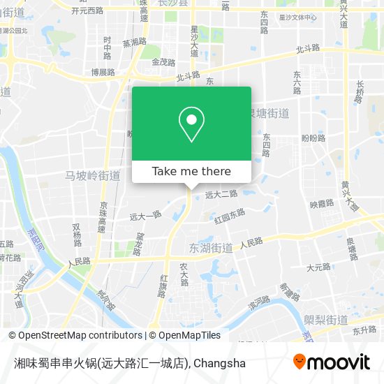 湘味蜀串串火锅(远大路汇一城店) map