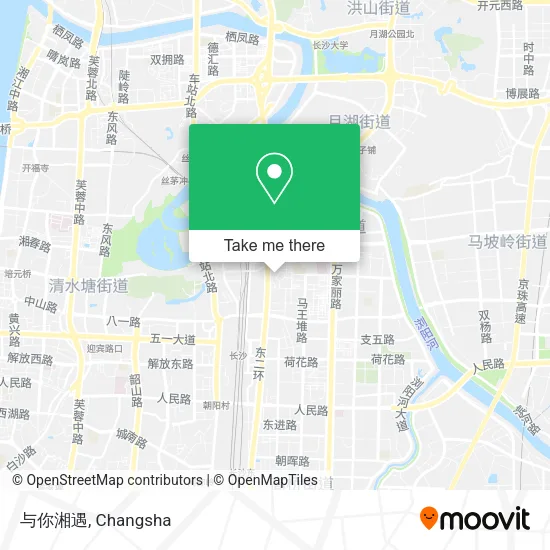 与你湘遇 map
