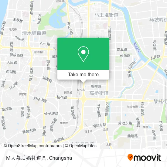 M大幕后婚礼道具 map